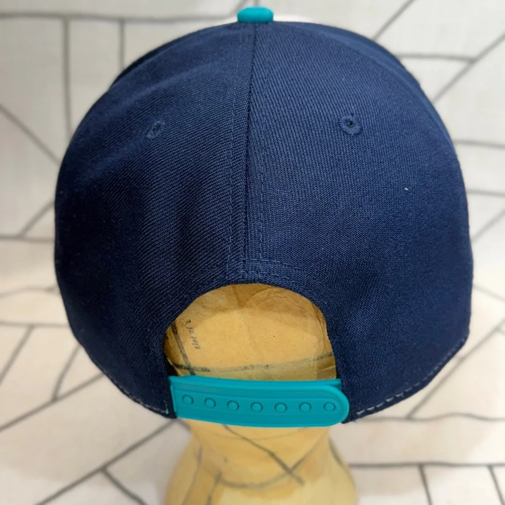 New‎ Era Super Bowl LVII Hat OSFM Navy White Teal 9FIFTY Snapback Cap
